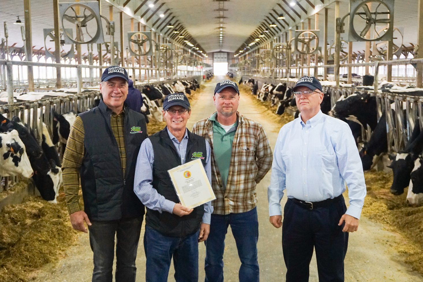 Kreider Farms is first American Humane Certified™ Dairy East of
